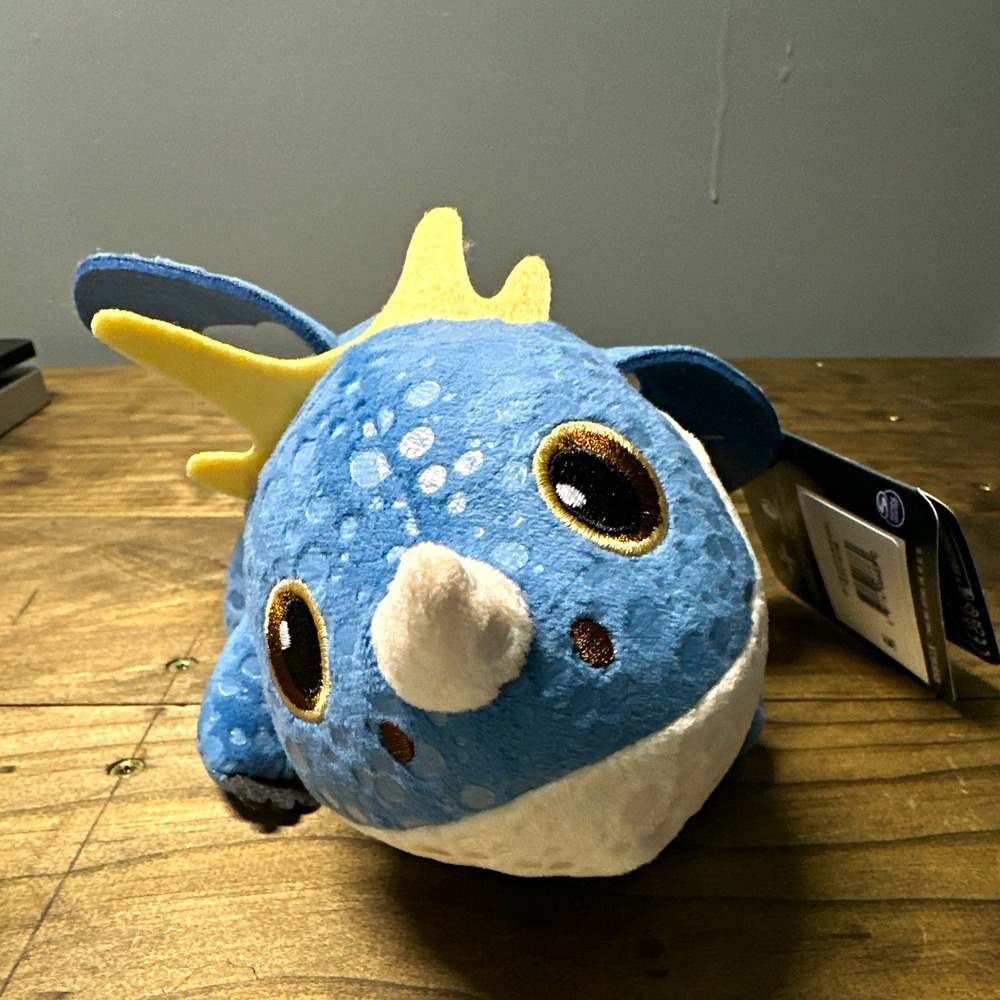 How to Train Your Dragon Gronckle Dragon Plush Stuffed Toy Blue